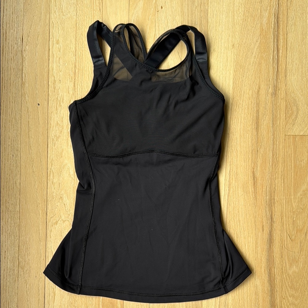 lululemon athletica Black Tank Top